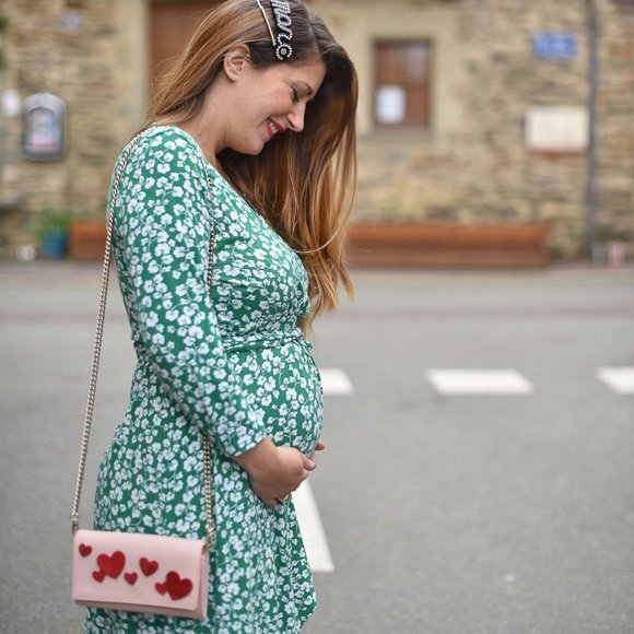 H&M Maternity Jersey Dress Size Small - Picture 3 of 3